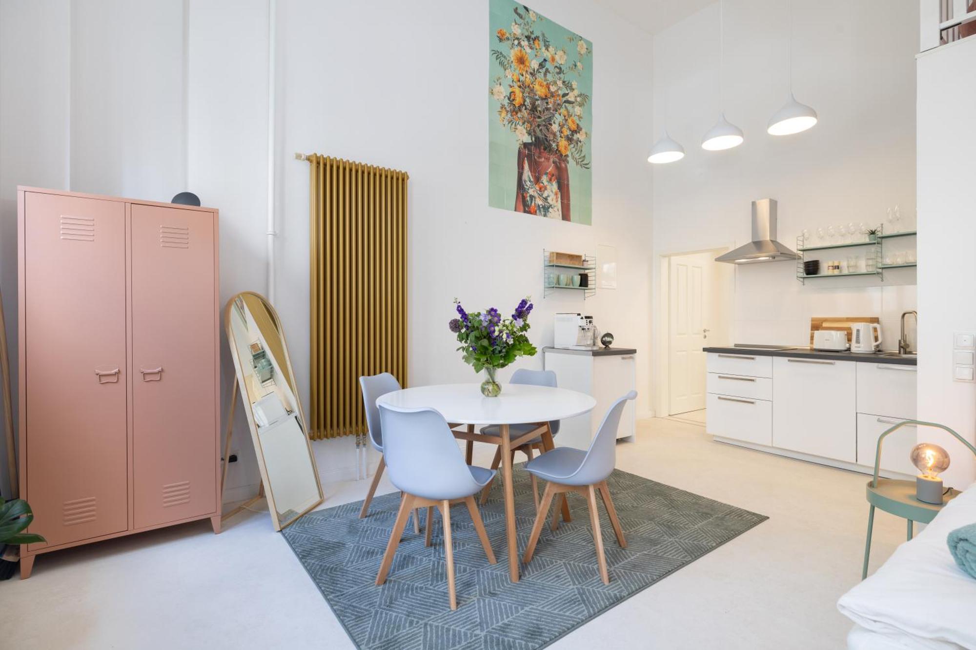 Great 2-Room Loft With 2 Bathrooms And 2 Kitchen Berlin Kültér fotó