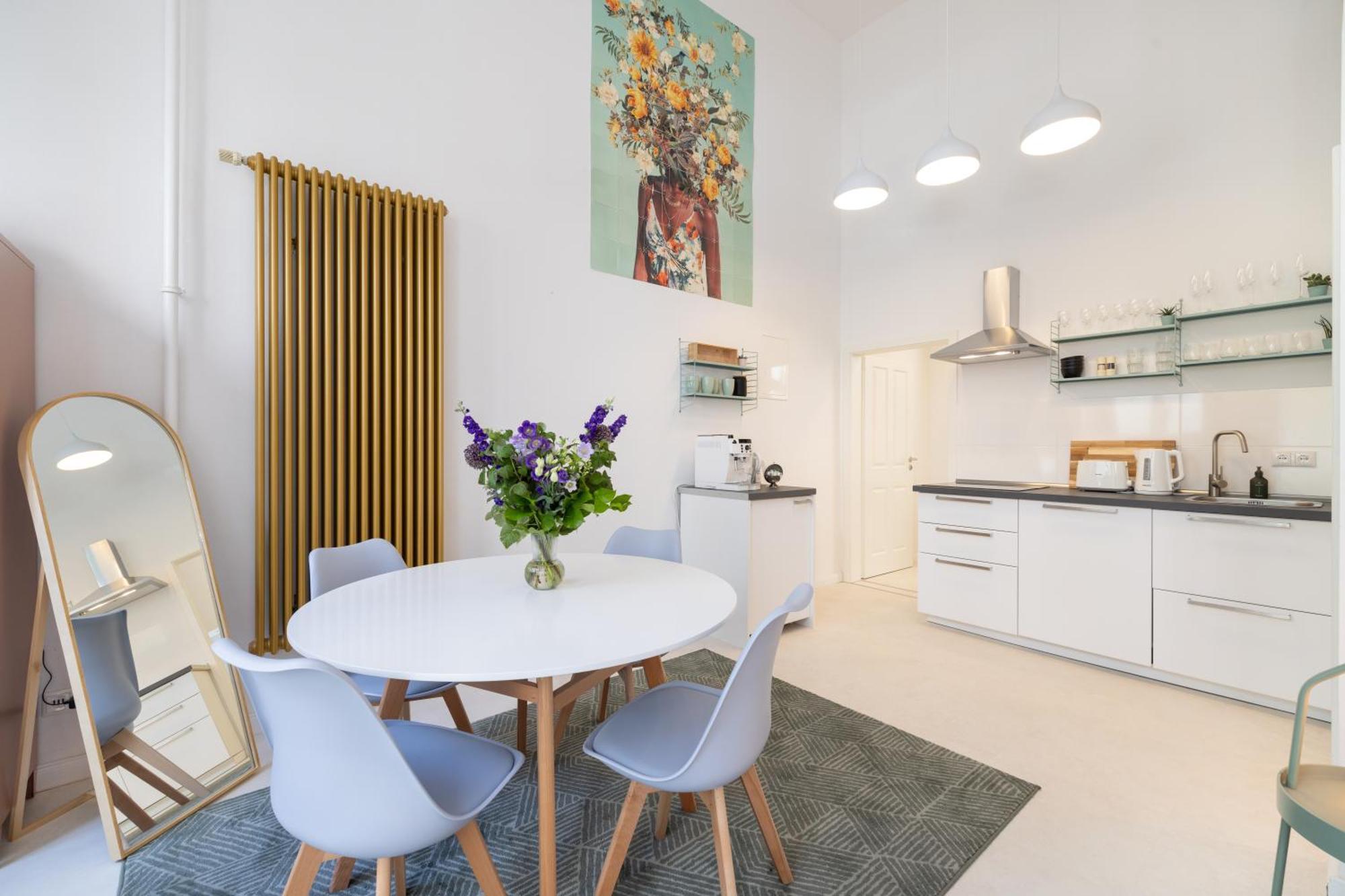 Great 2-Room Loft With 2 Bathrooms And 2 Kitchen Berlin Kültér fotó