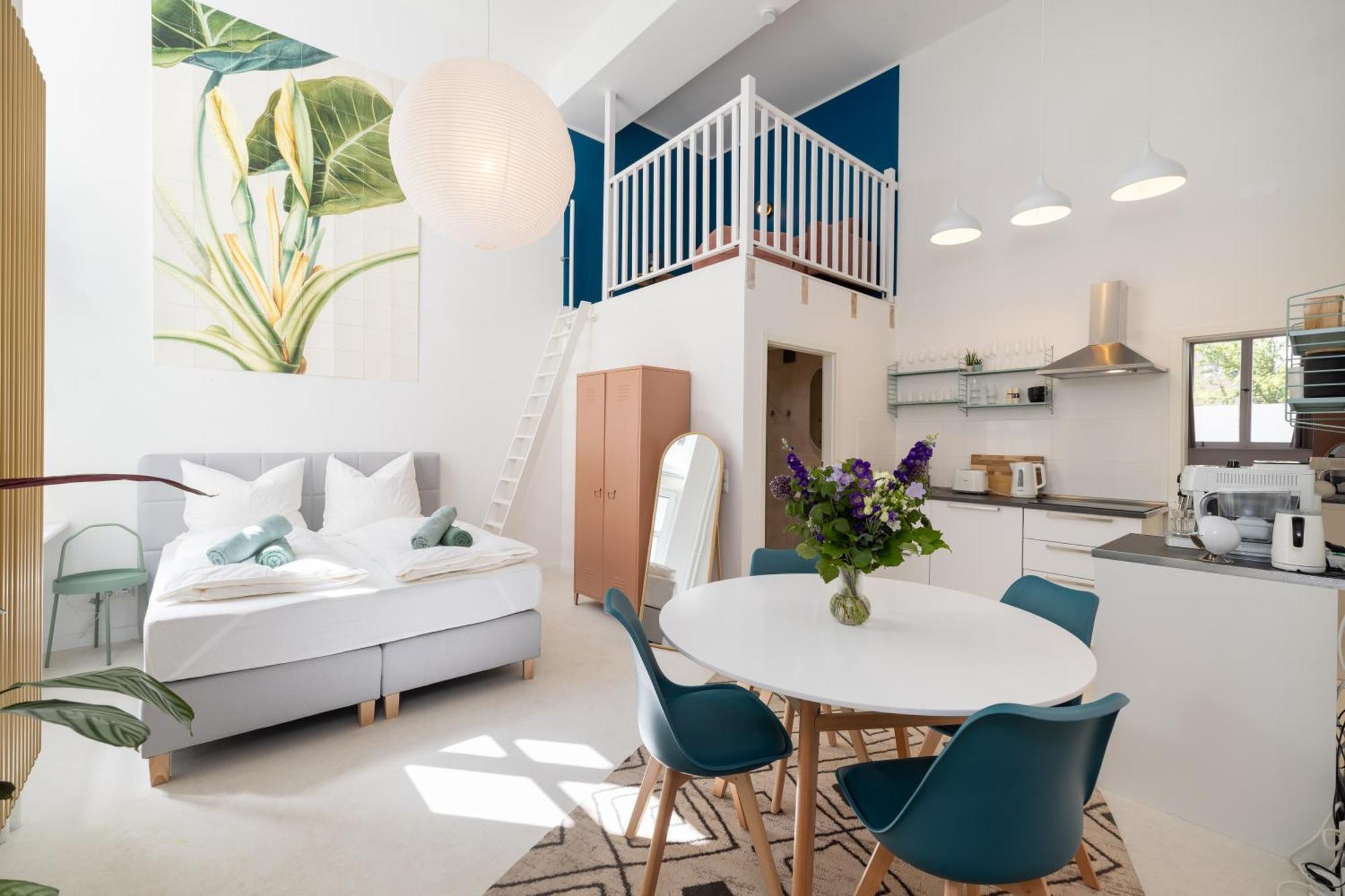 Great 2-Room Loft With 2 Bathrooms And 2 Kitchen Berlin Kültér fotó