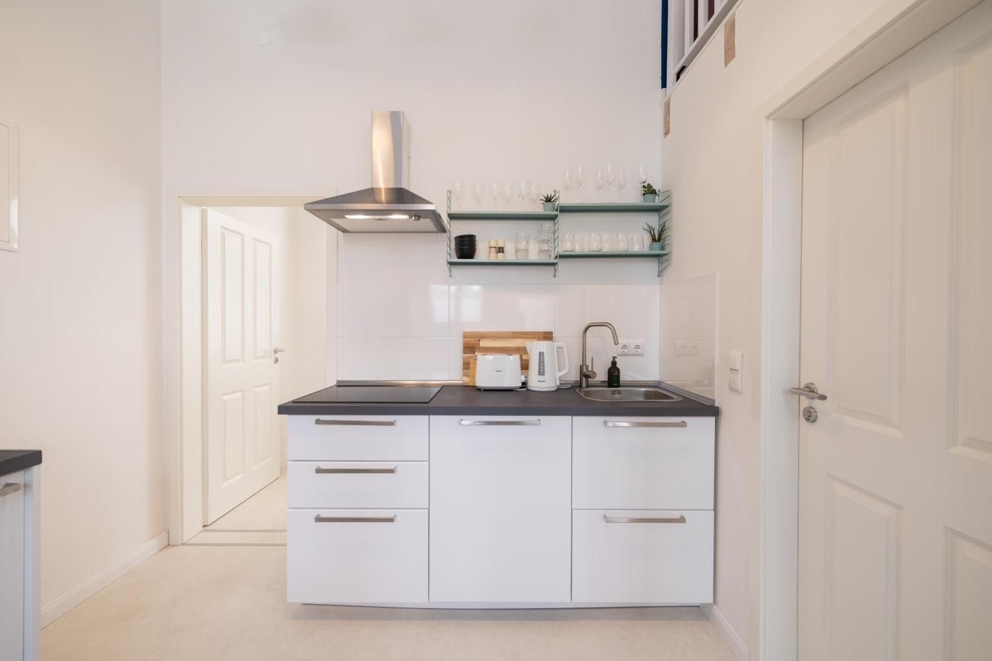 Great 2-Room Loft With 2 Bathrooms And 2 Kitchen Berlin Kültér fotó