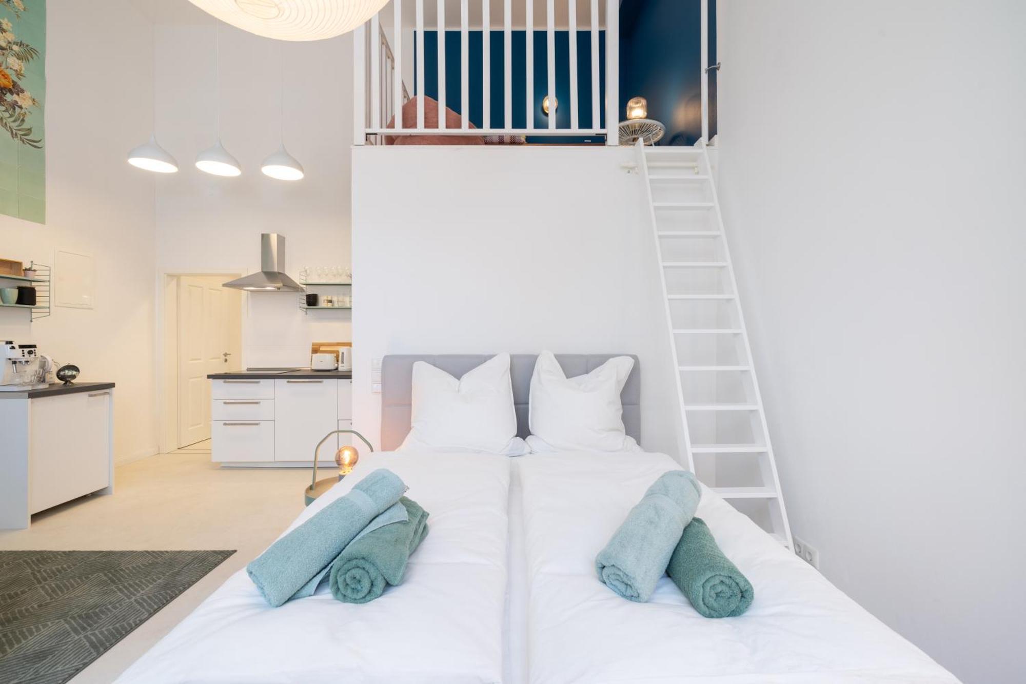 Great 2-Room Loft With 2 Bathrooms And 2 Kitchen Berlin Kültér fotó