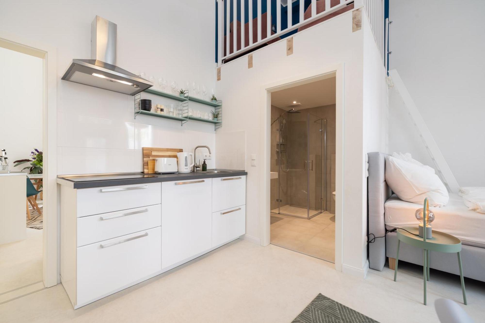Great 2-Room Loft With 2 Bathrooms And 2 Kitchen Berlin Kültér fotó
